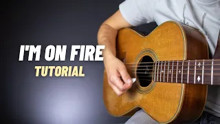 I'm on fire  - Gitarren Lieder lernen