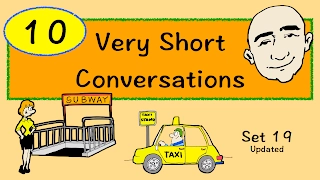 10 Very Short Conversation | Set 19 | English Speaking Practice | ESL | EFL