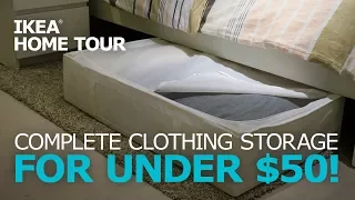 Easy Storage Ideas for Any Room - IKEA Home Tour