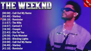 The Weeknd Greatest Hits 2024 - Pop Music Mix - Top 10 Hits Of All Time