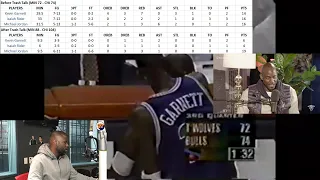 The First and Last Time Kevin Garnett Trash Talked to Michael Jordan