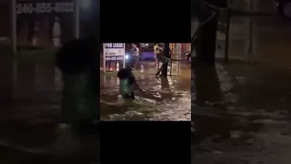 Crossing Flooded Street Fail