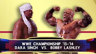 Wwe Dara Singh Vs Bobby Lashley Wwe Championship Match