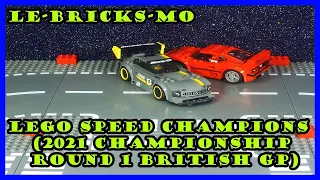 Lego British GP || Lego Speed Champions 2021 Championship || Stop-motion