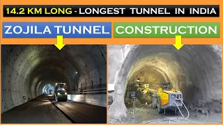 Zojila Tunnel | Zojila Pass | Zojila Tunnel- India's Longest tunnel construction | Papa Construction