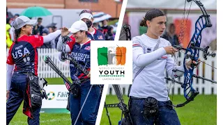 USA v France – compound U21 women team bronze | Limerick 2023 World Archery Youth Championships