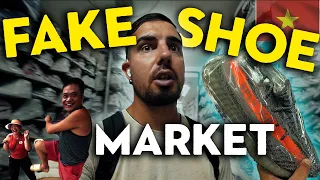 Visiting HANOI Fake Shoe Market! VIETMAM 🇻🇳VLOG