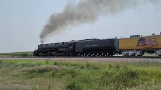 Union Pacific Big Boy 4014 - Aug 8 2021, Hayland, NE (Longer version)