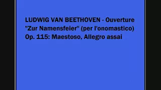 Ouverture "Zur Namensfeier" Op. 115: Maestoso, Allegro assai