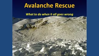 Avalanche Fundamentals: Avalanche Rescue