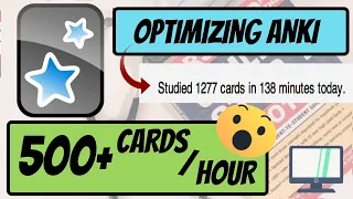 How To Do 500+ Anki Cards PER Hour!