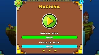 Geometry Dash World Walkthrough - Level 3 (Machina)