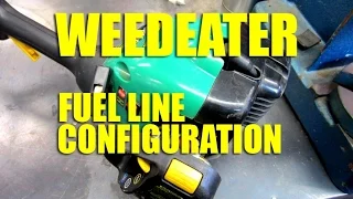 Weedeater Fuel Line Configuration