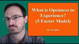What is Openness to Experience?