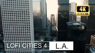 Los Angeles 🎧 Lofi Session with drone view 4K [calm beats&relaxing beats]