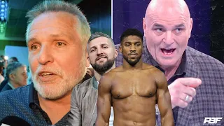 PETER FURY ASKED ABOUT JOHN FURY'S VIEW ON SUGARHILL STEWARD, CARL FROCH COMMENTS ON ANTHONY JOSHUA