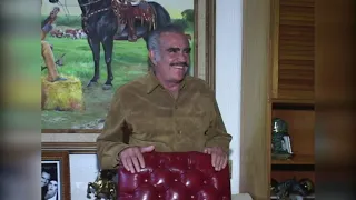 Entrevista inédita a Vicente Fernández en su casa rancho los tres potrillos