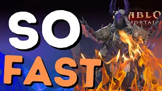 This build is TOO FAST! Diablo Immortal