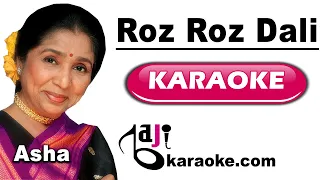 Roz Roz Dali Dali Version 1 | Video Karaoke Lyrics | Angoor, Asha Bhosle, Baji Karaoke