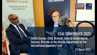 CSAE Conference 2023 Abebe Aemro Selassie Interview