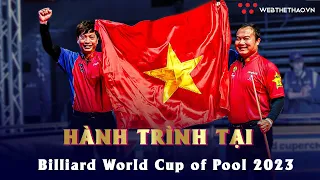 Hành Trình Của Bộ Đôi Dương Quốc Hoàng & Nguyễn Anh Tuấn |  Giải Billiard World Cup of Pool 2023