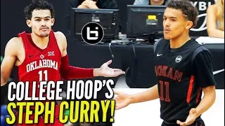 College Hoops' "STEPH CURRY": Trae Young THROWBACK Footage! Nation's LEADER in PPG & APG!