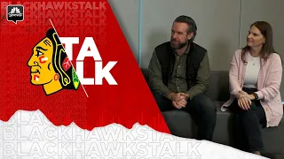 Danny Wirtz, Jaime Faulkner on Blackhawks' rebuild, future of logo and more | NBC Sports Chicago