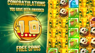 I RANDOMLY GOT THE BEST BONUS ON THE BIG BAMBOO SLOT! (Crazy Luck!)