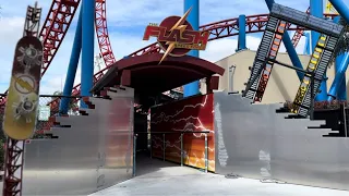 Flash Speed Force Testing / Wizard Of Oz Coasters And More (2024) - Warner Bros Movie World