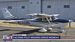 Search underway for missing Tacoma, Washington pilot