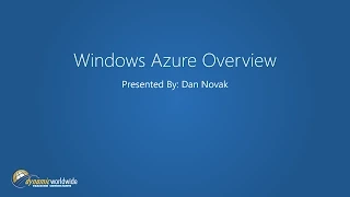 Microsoft Azure Overview