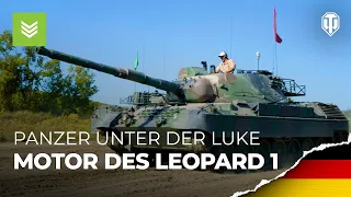 Panzer unter der Luke: Motor des Leopard 1 [World of Tanks Deutsch]
