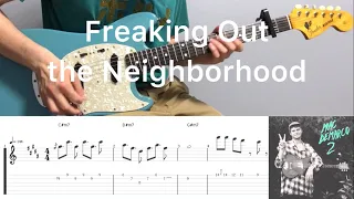 Mac Demarco - Freaking Out The Neighborhood (guitar cover with tabs & chords)