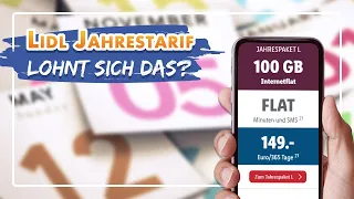 📱 Lidl Connect im Jahrestarif - Prepaid-Tarif vs. Handyvertrag