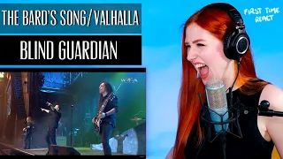 Blind Guardian... THE BARD'S SONG/VALHALLA Live @ Wacken | Vocal Coach First Time Reaction/Analysis