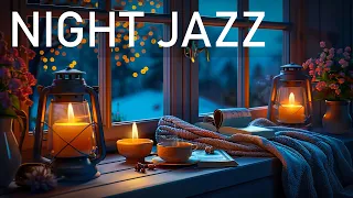 Soothing Jazz Music For Deep Sleep 🎵 Relaxing Jazz Piano Music For Quiet Nights ~ Background Music