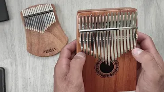 Сравнение звука. Kalimba sound comparison. Как звучит калимба.