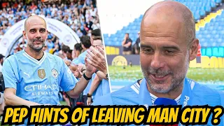 PEP GUARDIOLA COULD LEAVE MANCHESTER CITY IN 2025?