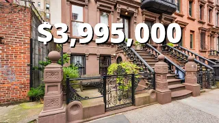 Inside a $3.995 Million Harlem, NYC Townhouse | 6,000 Sq Ft | Neo-Grec Style Townhouse