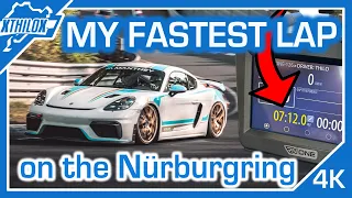 💥 7.12 min BTG 💥 My FASTEST LAP EVER on NÜRBURGRING NORDSCHLEIFE - Porsche 718 GT4 MR - 4K