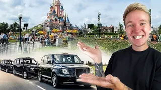We Drove 100 Taxis to Disneyland!