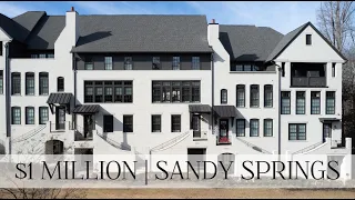 LUXURY SANDY SPRINGS ATLANTA TOWNHOUSE IN ARIA VILLAGE OFF MT. PARAN RD BY PERIMETER CENTER ITP OTP