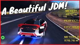 A Beautiful JDM! | Asphalt 8 Mitsubishi Lancer X Anniversary Edition Multiplayer Test