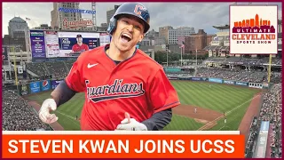 Steven Kwan on the Cleveland Guardians 2024 lineup, Stephen Vogt, hitting more HRs & playing CF