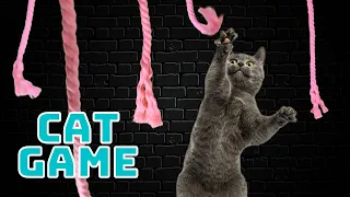 Cat Games Real String on the Screen