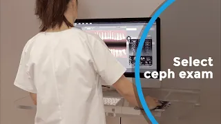 How to take a cephalometric image with the I-Max Ceph