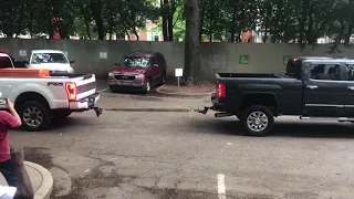 2017 f350 platinum vs 2018 gmc Denali HD tug of war