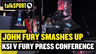 📺 WATCH: John Fury DESTROYS the KSI, Tommy Fury, Logan Paul & Dillon Danis Press Conference 🤯