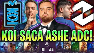 KOI SACA ASHE ADC EN SUPERLIGA! 😱CASTEO IBAI! | KOI vs ZETA RESUMEN SUPERLIGA VERANO 2024 LVP