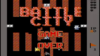 Battle City (NES) GAME OVER screen